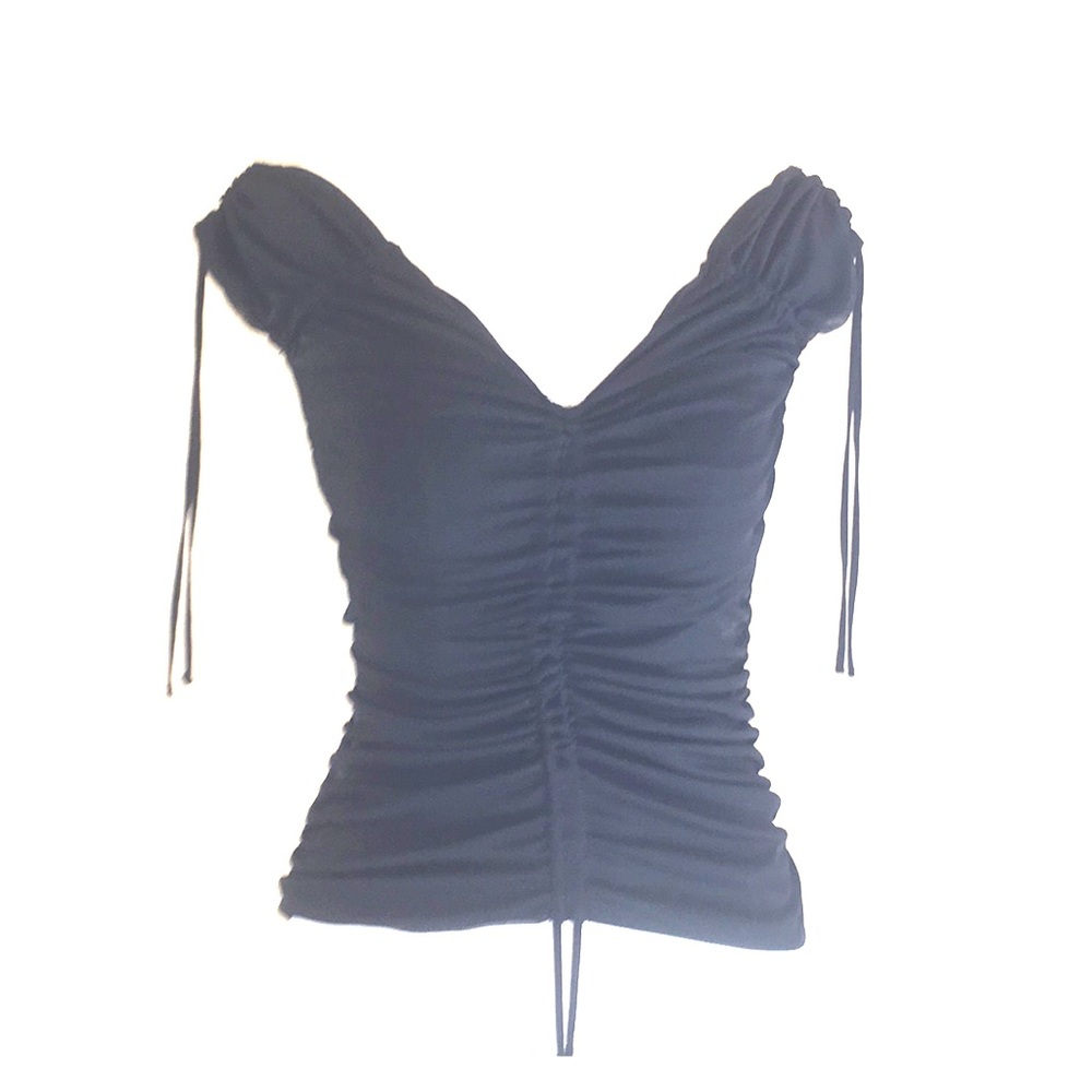 Express black top size small
